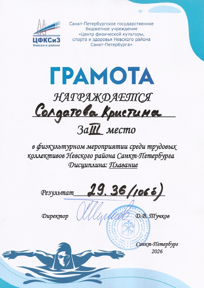 Солд.Плавание